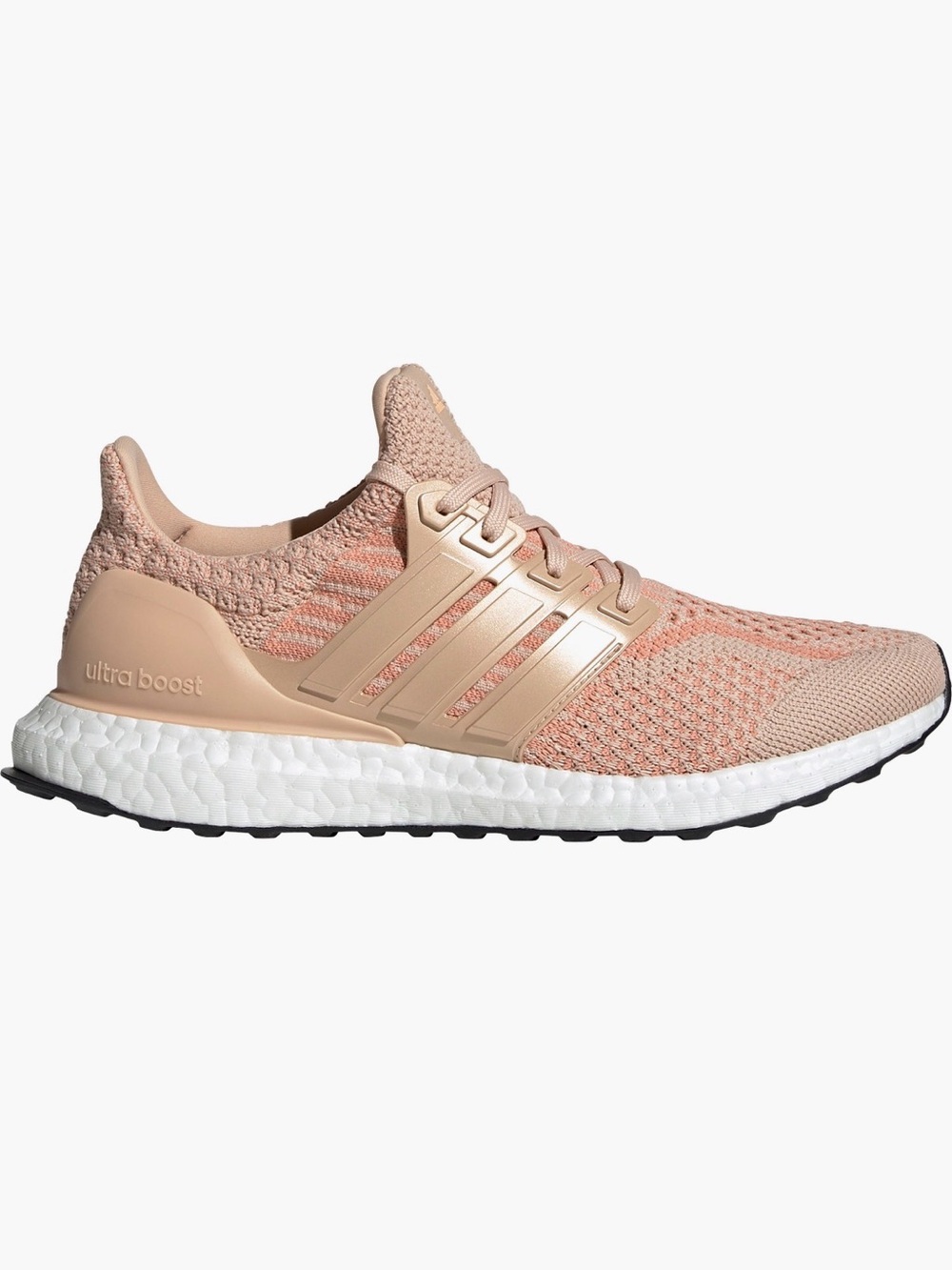 adidas Women's ultraBoost Running Shoe - Pale Pink/Blush - Picture 3 of 14